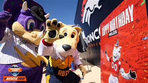 From Sidelines to Spotlight: The Unique Talents of Denver's Mascots